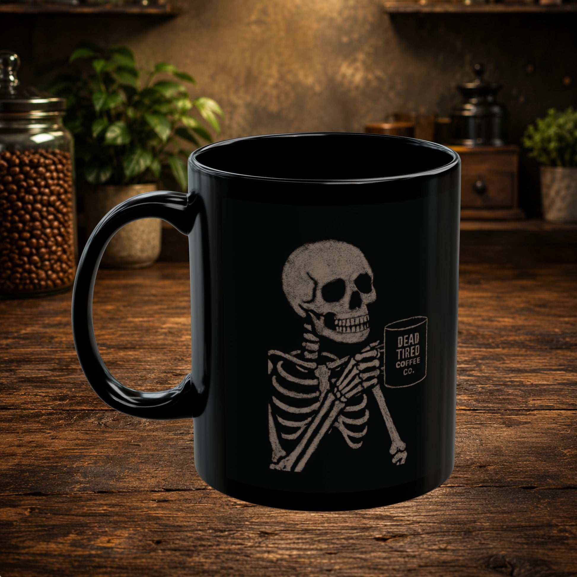 My Coffee Tastes Like You Should Be Quiet funny goth coffee mug