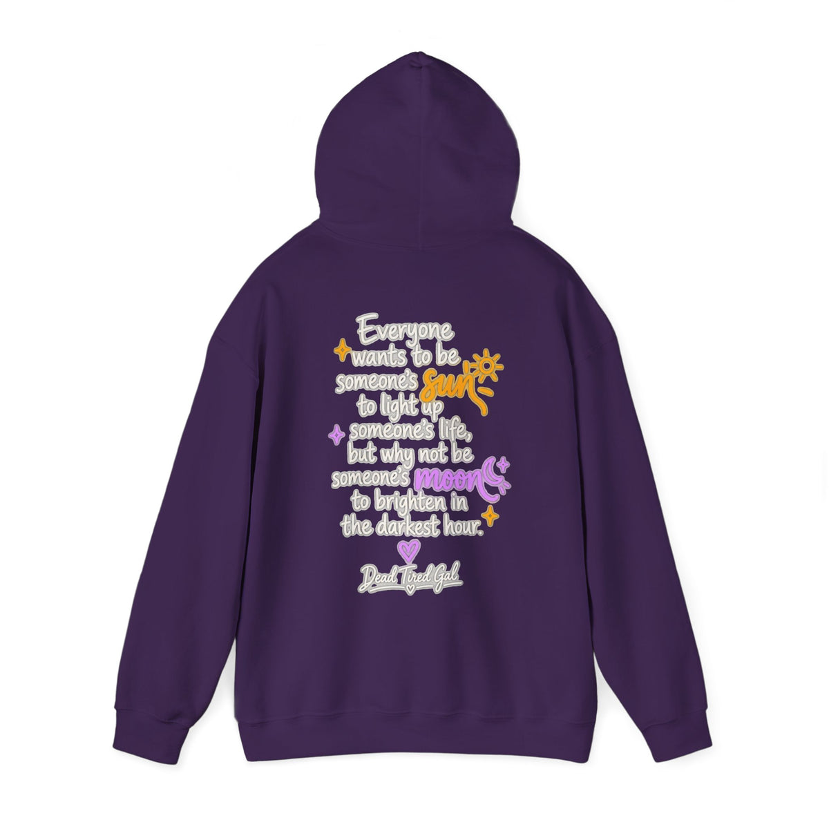Be Someone's Moon Hoodie | Dead Tired Gal