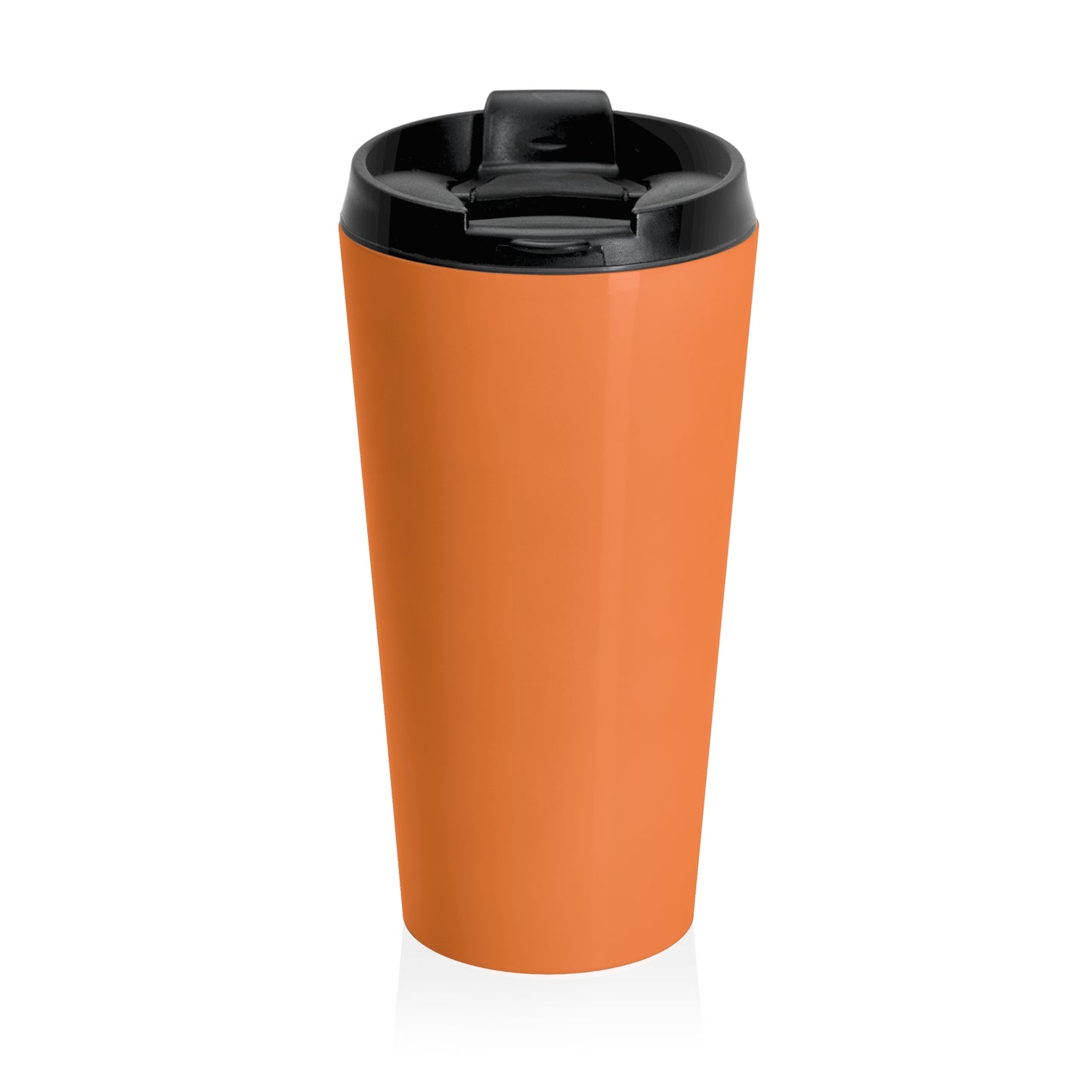 Dead Tired Stainless Steel Travel Mug - Orange - Perfect for Coffee Lovers on the Go